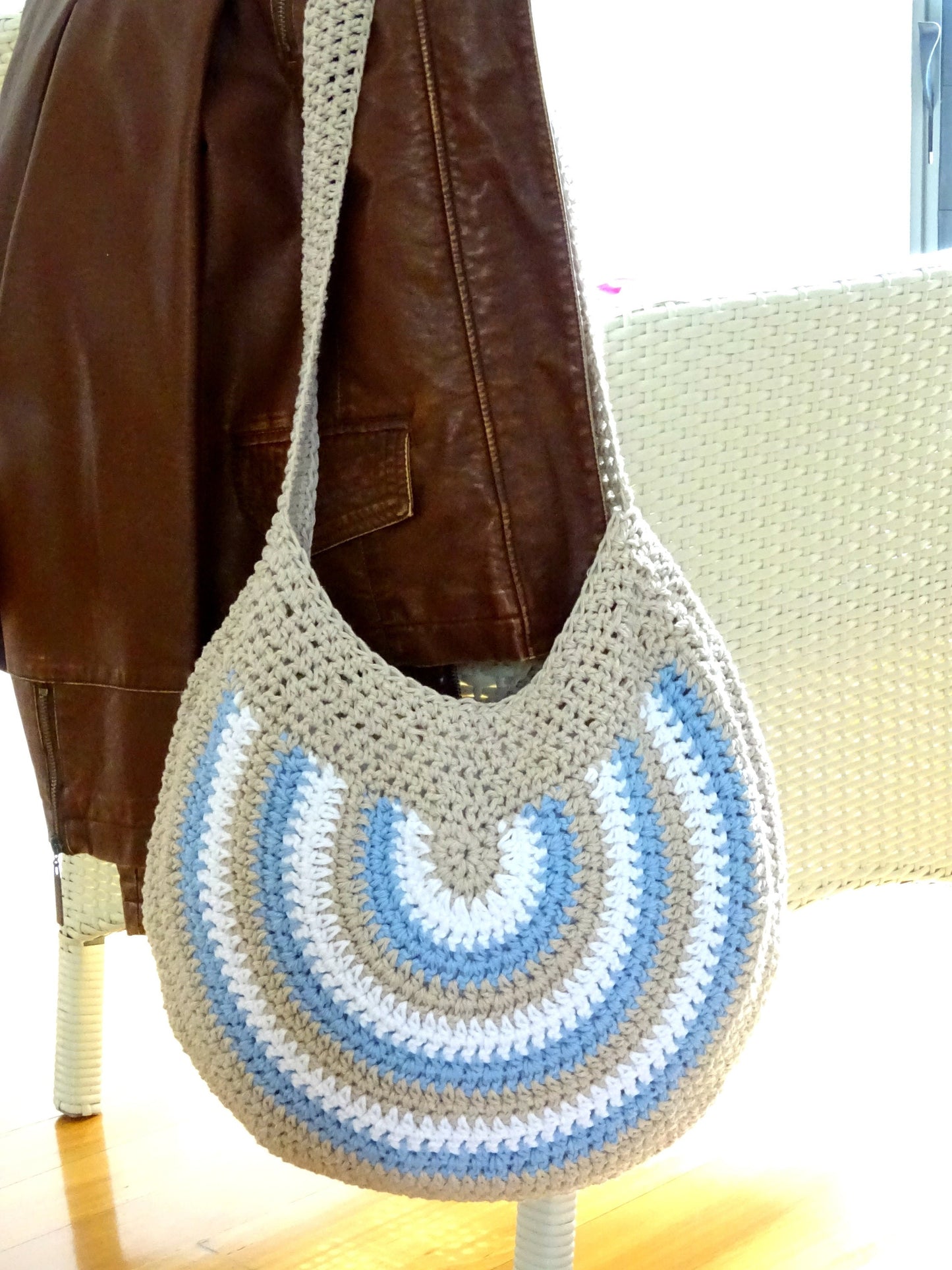 Crochet Bag Pattern | Crocheted DIY Bag Pattern | PDF Crochet Download | Crochet Bag Making | Boho Shoulder Bag | Accessories 0121