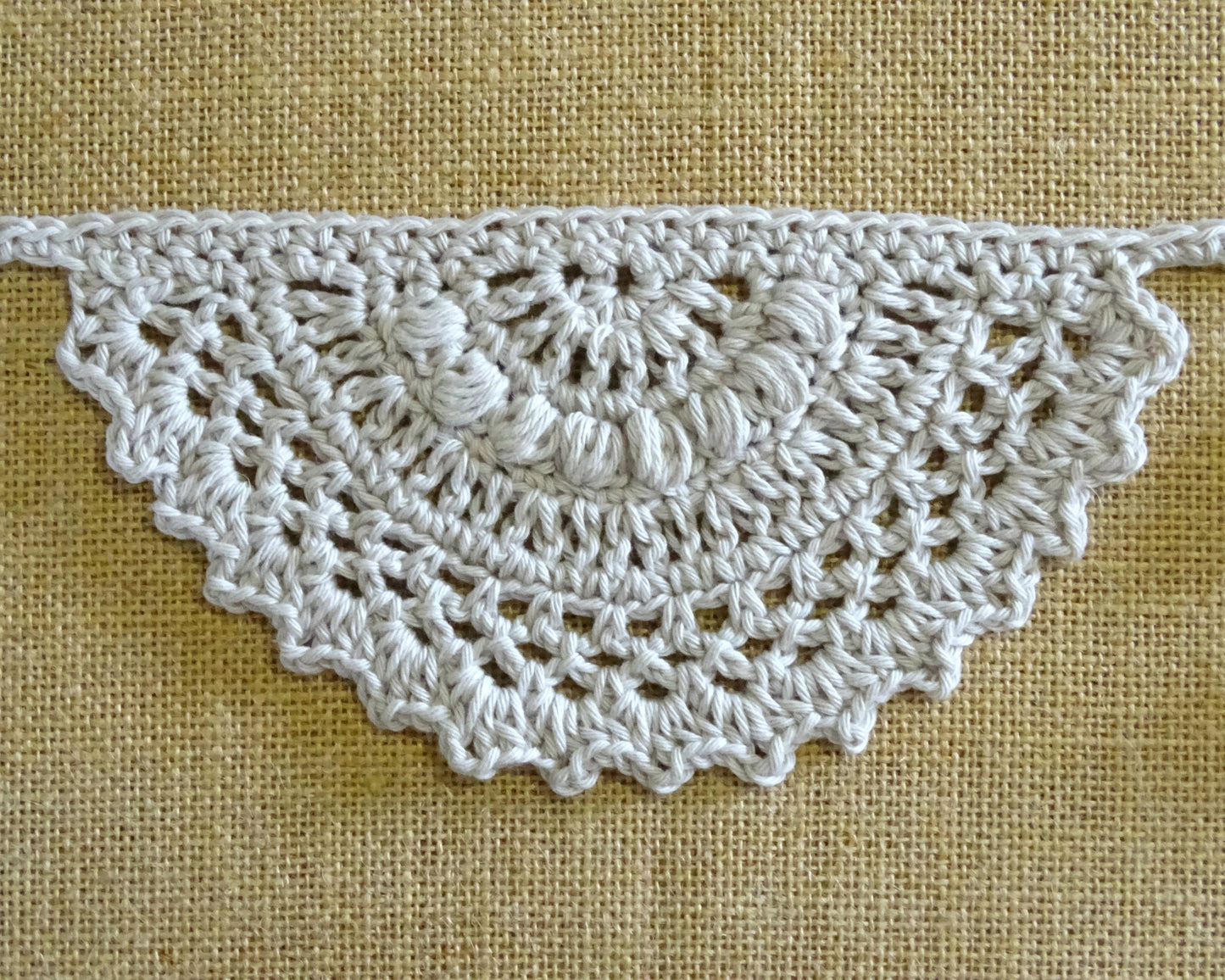 Crochet Bunting Pattern | Crocheted Garland Tutorial | DIY Boho Wall Decor Project Stash Buster | Boho Home Decor House Warming Gift 0166