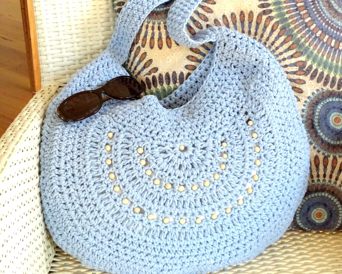 Crochet Bag Pattern | DIY Bag Pattern Tutorial | PDF Crocheted Download | Crochet Bag Making | Boho Shoulder Bag | Accessories 0108