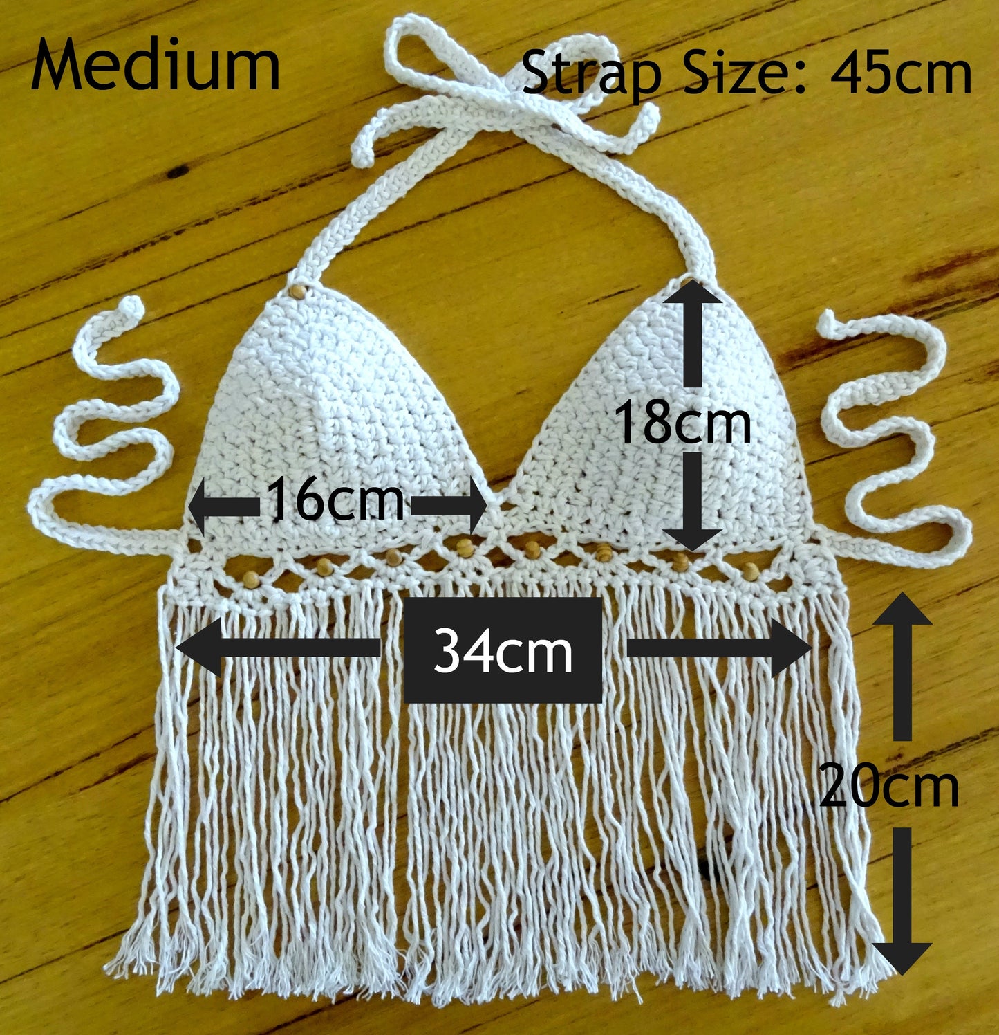 Crochet Boho Top Pattern Download | Crocheted Tassel Bikini Halter Crop Top PDF Pattern | Beaded Bohemian Clothing Festival Top 0114
