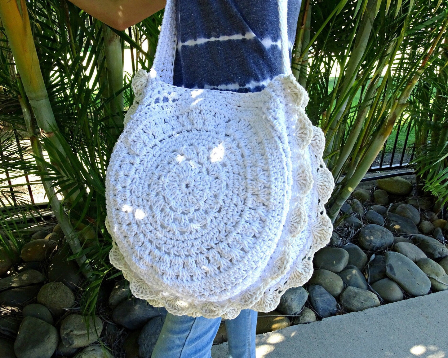 Crochet Bag Pattern | Crocheted DIY Bag Pattern Tutorial | PDF Crochet Download | Crochet Bag Making | Boho Shoulder Bag | Accessories 0136