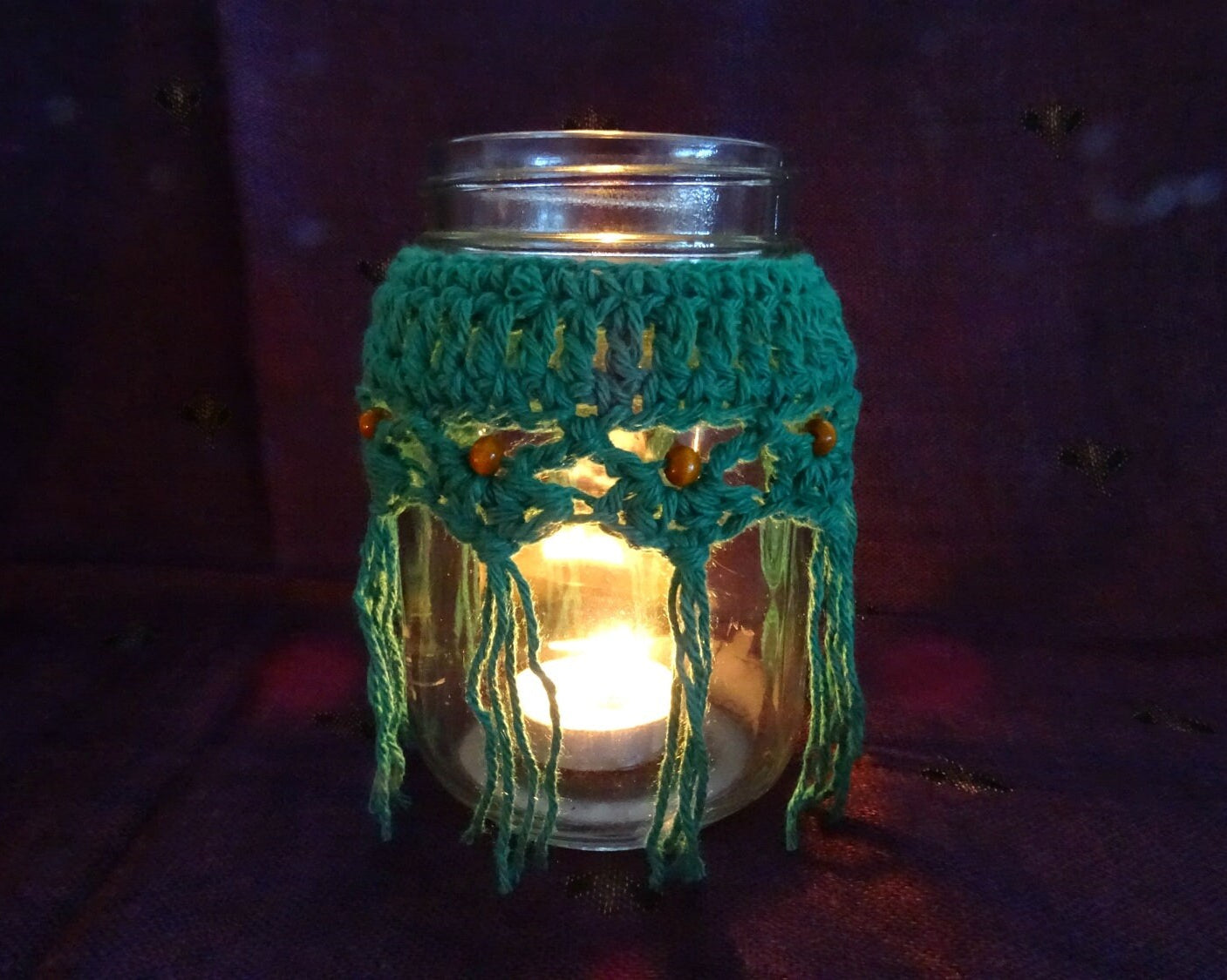 3 x PDF Crochet Candle Cozy Cozies Patterns For Mason Jars | Crocheted Home Decor House Warming Gift | DIY Boho Wedding Candles | 0133