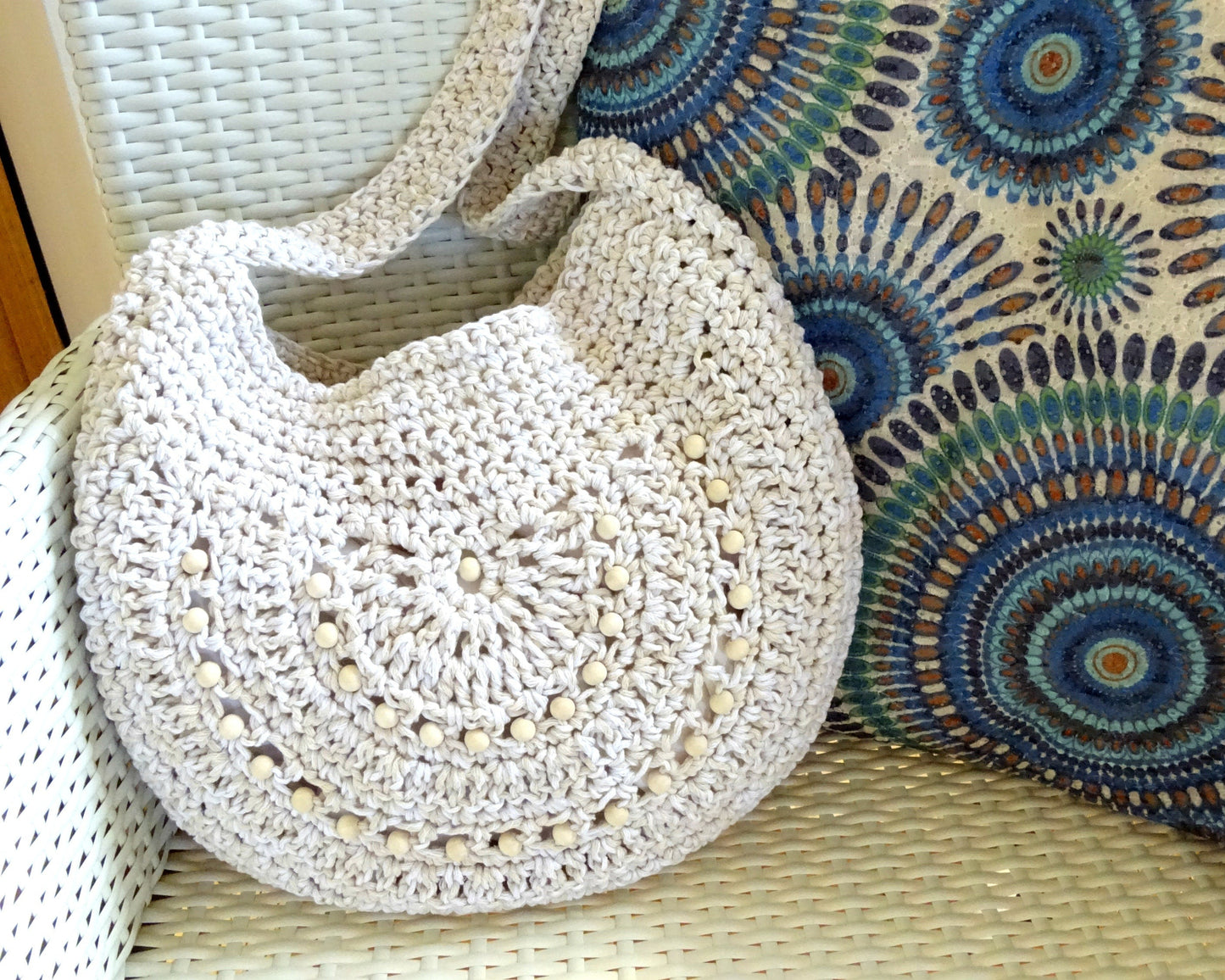 Crochet Bag Pattern | DIY Bag Pattern Tutorial | PDF Crocheted Download | Crochet Bag Making | Boho Shoulder Bag | Accessories 0108