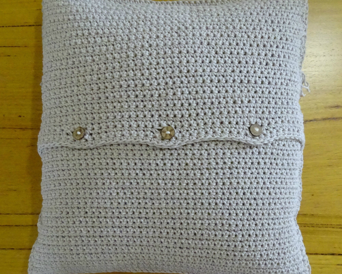 Crochet Cushion Cover Pattern | DIY Boho Crocheted Tassel Throw Pillow PDF Patterns Tutorial Download | Bohemian Homewares Home Decor 0148