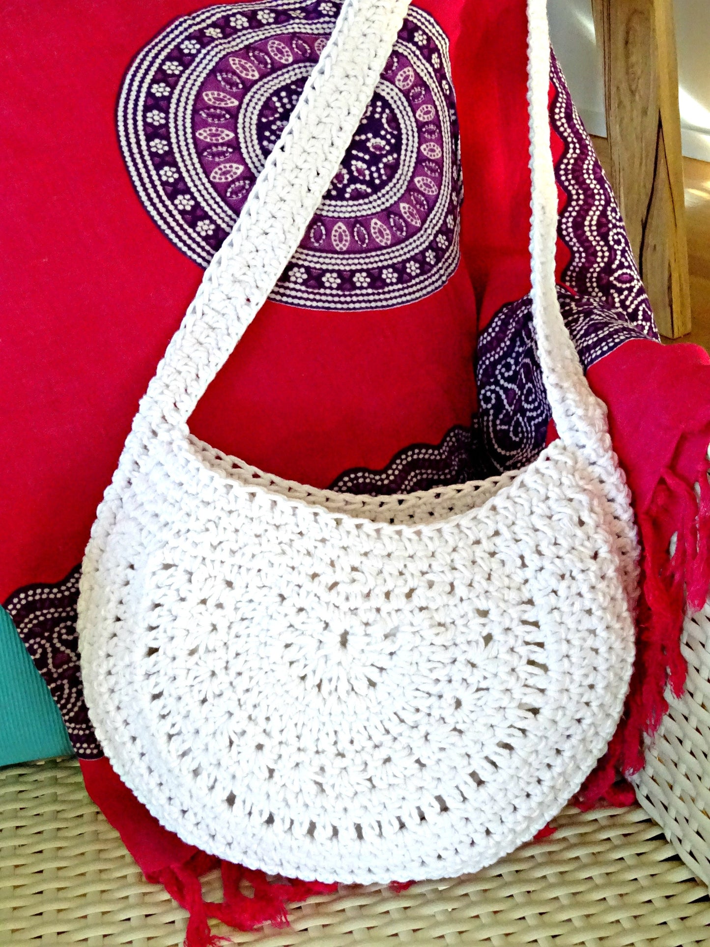 Crochet Bag Pattern | DIY Bag Pattern Tutorial | PDF Crocheted Download | Crochet Bag Making | Boho Shoulder Bag | Accessories 0101
