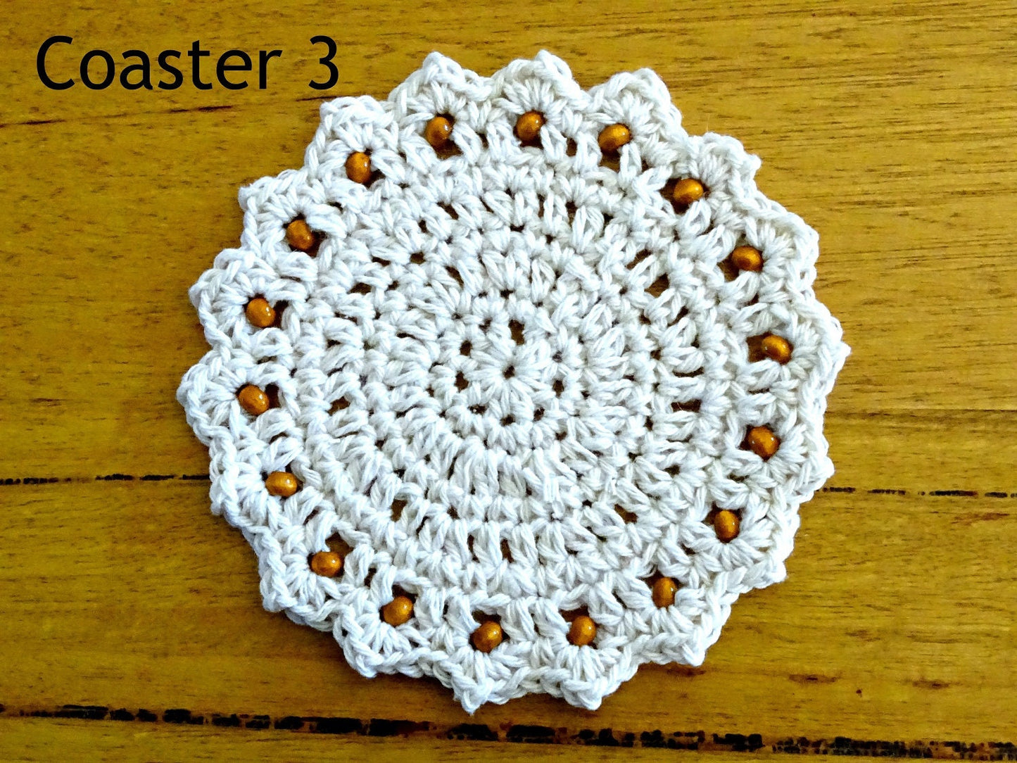 3 x PDF Crochet Coaster Patterns | DIY Crocheted Coaster Set Mug Rug Tutorial | Table Decor House Warming Gifts Crochet Project 0132