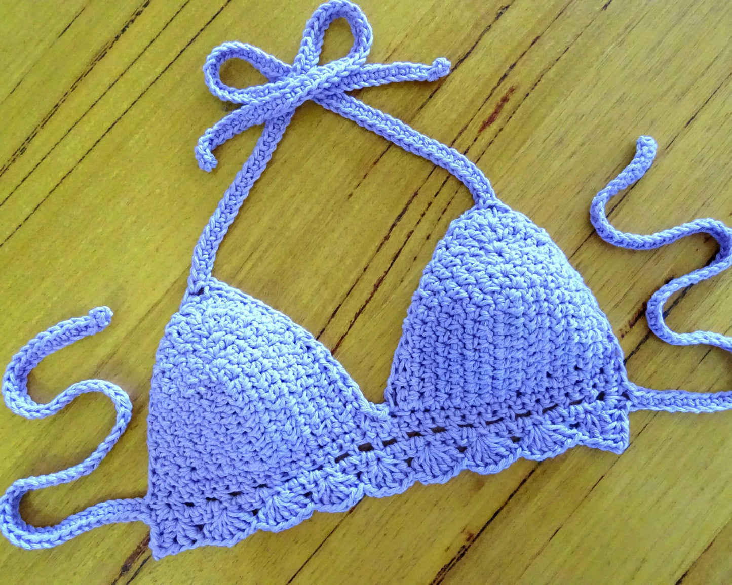 Crochet Bikini Pattern Download | Crocheted Festival Bra Halter Neck Crop Top PDF Pattern | Boho Bohemian Beach Style Clothing Top 0107