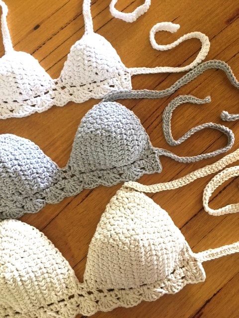 Crochet Bikini Pattern Download | Crocheted Festival Bra Halter Neck Crop Top PDF Pattern | Boho Bohemian Beach Style Clothing Top 0107