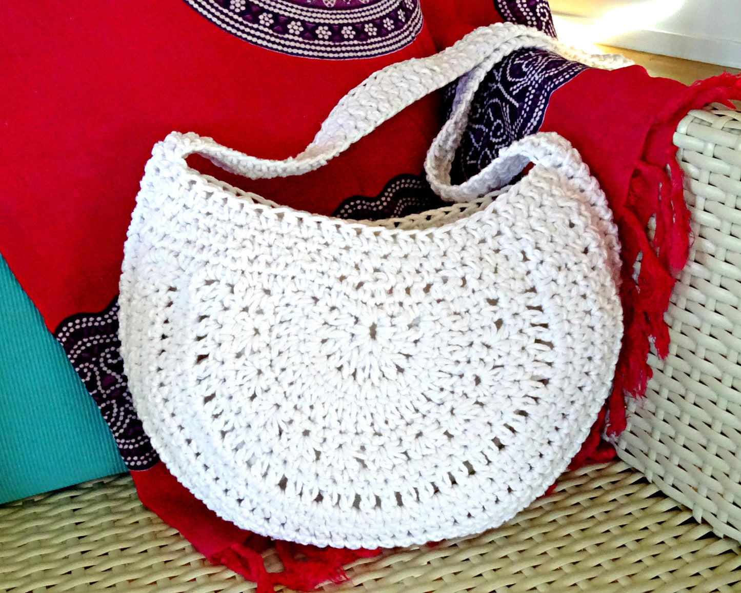 Crochet Bag Pattern | DIY Bag Pattern Tutorial | PDF Crocheted Download | Crochet Bag Making | Boho Shoulder Bag | Accessories 0101