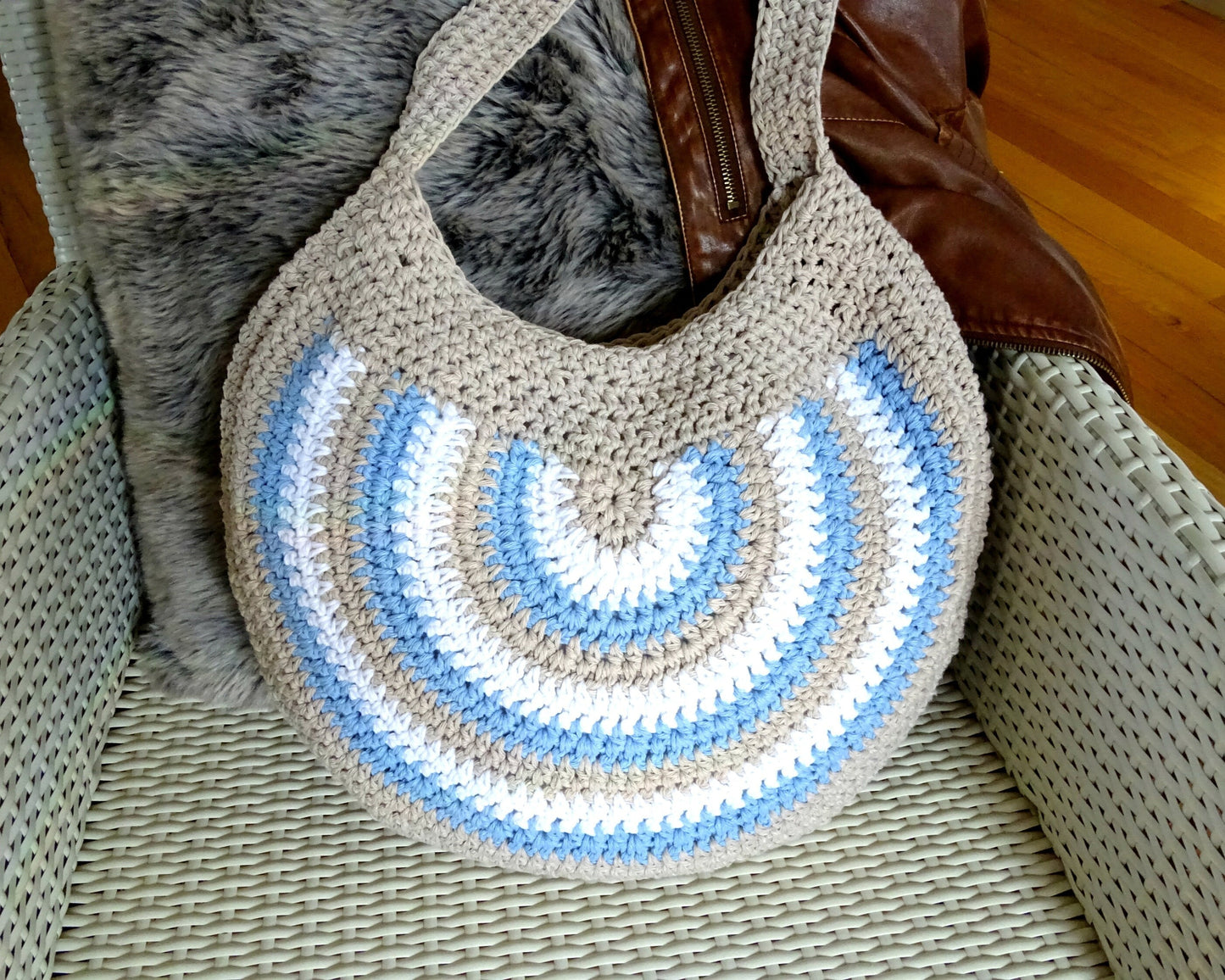 Crochet Bag Pattern | Crocheted DIY Bag Pattern | PDF Crochet Download | Crochet Bag Making | Boho Shoulder Bag | Accessories 0121