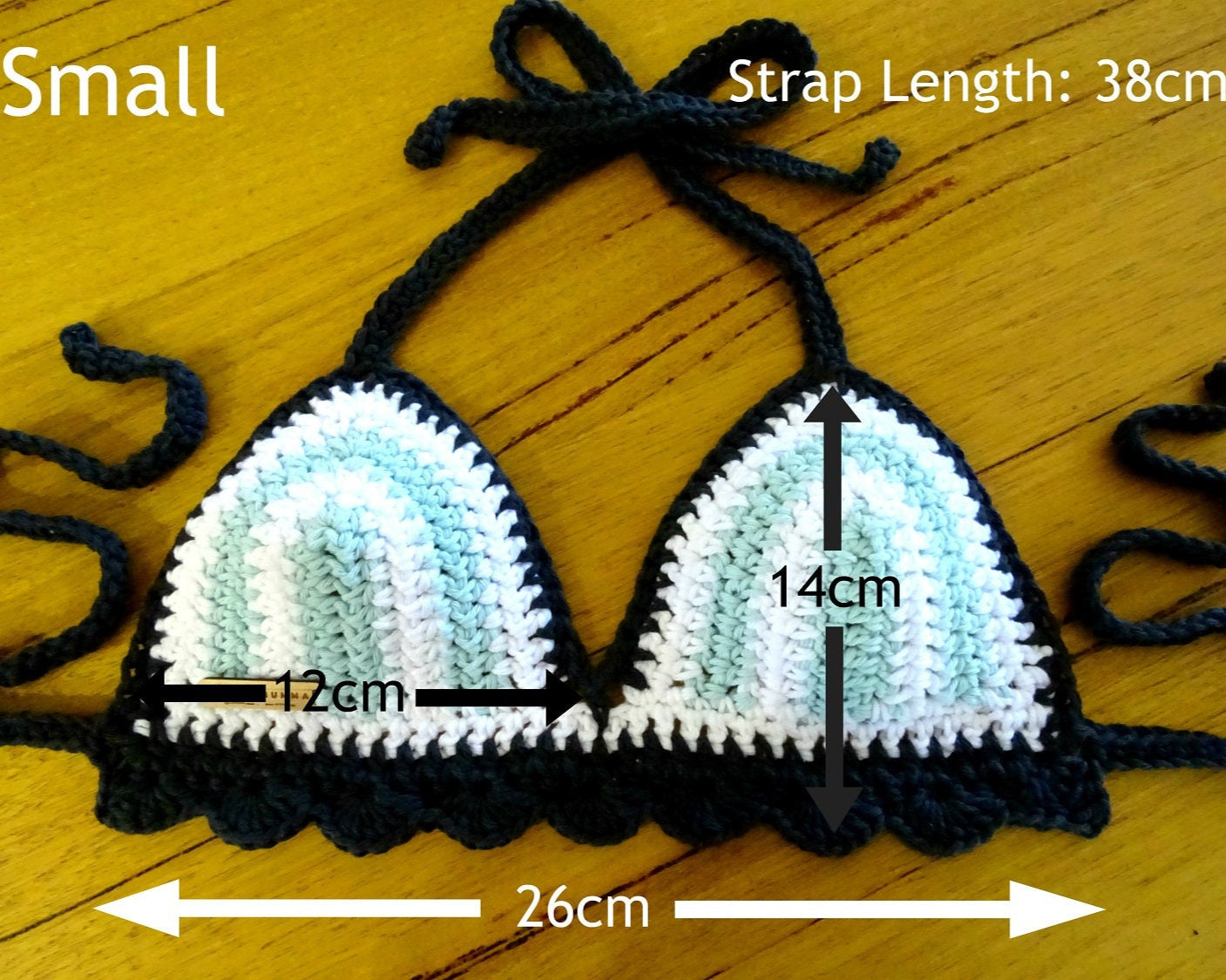 Crochet Bikini Pattern Download | Crocheted Festival Bra Halter Neck Crop Top PDF Pattern | Boho Bohemian Beach Style Clothing Top 0125