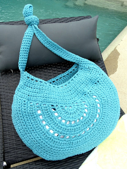 Crochet Bag Pattern | DIY Bag Pattern Tutorial | PDF Crocheted Download | Crochet Bag Making | Boho Shoulder Bag | Accessories 0112